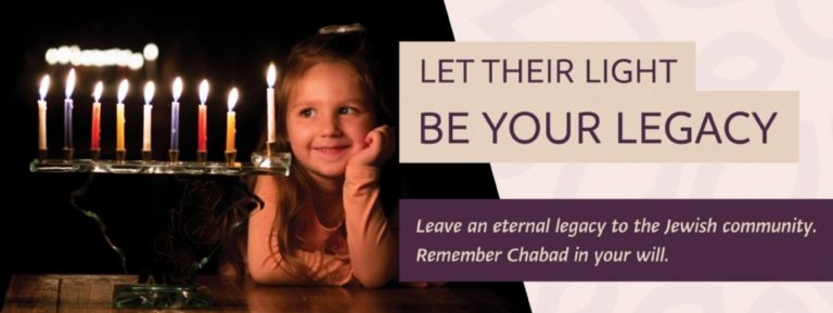 Leave an Eternal Legacy to the Jewish People